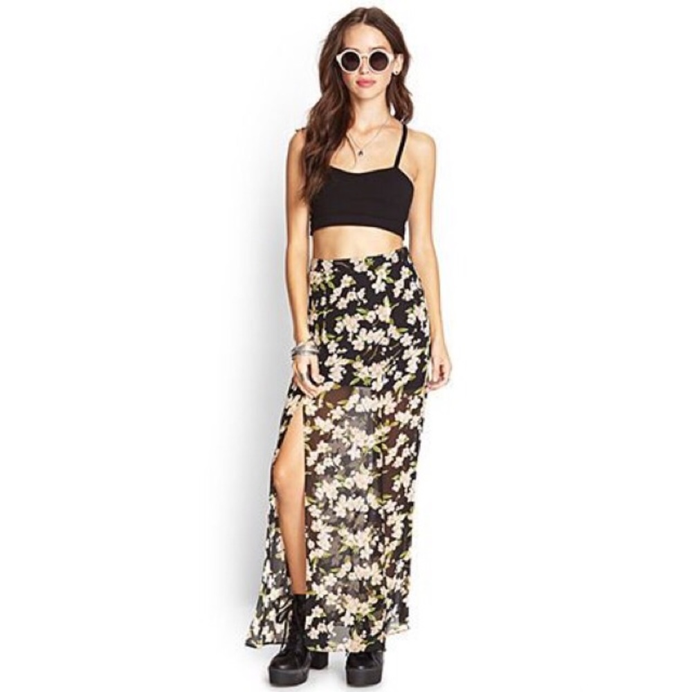 Forever 21 maxi skirt